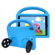 MCC Kids iPad 9th 10.2-inch Shockproof Child Case Cover Apple iPad9 Wheel [Blue]