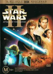 Star Wars Attack of the Clones - Rare DVD Aus Stock New