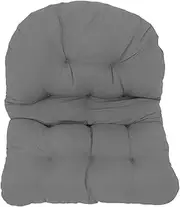 HYTROVE Egg Chair Cushion Replacement Outdoor Garden Cushion for Hanging Chair Deep Grey Soft Seat Cushion for Swing Patio and Loungers Enhances Comfort and Style