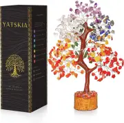 Chakra Tree of Life - Crystals and Healing Stones - Meditation Accessories - Gif