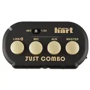 Maker hart Just Combo - Podcast mini 3 Channel audio mixer with Stereo/Blueto...