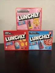 DISCOUNTINUED MR BEAST AND KSI LUNCHLY THE PIZZA TURKEY STACK EMS’ FIESTA NACHO