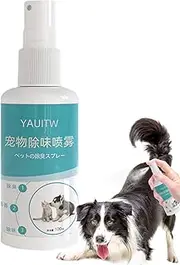 Pet Odor Eliminator Spray - 100ml Pet Deodorizing Body Spray | Cat Conditioner, Cat Grooming Perfume, Refreshing Dog Calming Deodorizer For Puppies, Kittens