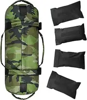 Workout Sandbags with Handles, Training Sandbag for Fitness, Muscle Exercise Sand Bags with Multiple Handles for Gym, Outdoor, Running, Yoga