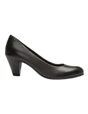 [Sandler] Ragley Heeled Shoes in Black Leather