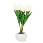 Lamp, Table Lamp LED Simulation Night Light with Vase, Table Lamp3687