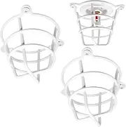 (2 Pack) TunaMax White Fire Sprinkler Head Cage Guard for 1/2" & 3/4" Heads - Protects Flush Mount, Side Wall & Semi-Recessed Covers