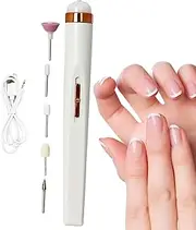 Electric Nail File, Professional Manicure Pedicure Tool, High-Speed Polisher and Grinder, Ergonomic Portable Filer for Home Salon Use, for Women and Men, 1 Set