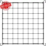 5X5 Trellis Net for Grow Tent, Heavy Duty Scrog with Hooks, Stretchy Flexible Ne
