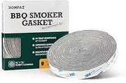 High-Temp Replacement Grill Seal Gasket for Lg/XL Big Green Egg - Complete Smoker Felt Kit Accessories Works for Lid and Top, BBQ Gasket Tape with Self Adhesive, 7/8" Wide, 1/5" Thick, Grey