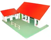 Starlux France 1:32 FARM PLAYBASE Wood Made For Plastic Animal Figures #1 NM`70!