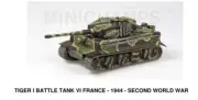 Minichamps WWII TIGER I BATTLE TANK VI FRANCE 1944 1/35 DIECAST MODEL TANK