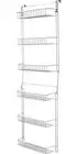 Over The Door Spice Rack Organizer Shelf Tier Kitchen Pantry Can Food Storage