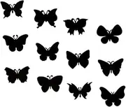 ARTSEWPLY 12pcs Butterfly Scratch Paper Kit for DIY Scraping Painting Set Party Favors for Boys and Enhance Creativity with Unique Decorations