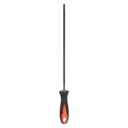 Chainsaw File 5/32"(4mm) High Carbon Steel Round Rasp with Plastic Handle