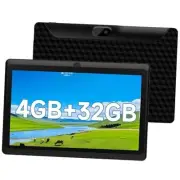 Tablets Android 12, 7 inch Tablets, 4GB+32GB/1TB Expand, 2.4G+5G+Wi-Fi 6, Black