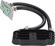 Metal Engine Cooler, Oil Cooler for Motorcycle, Quickly Cooling for 50-150cc Curved Beam Motorcycle