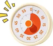Toddler Timer Visual Countdown,Rainbow Toddler Visual Timer - Digital Countdown Alarm Schedule Clock 60 Minute Display for Workout Homeschool Gym Management