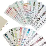 WHYCNJL Pack of 300 Sticky Notes, Sticky Notes, Sticky Markers, Sturdy Index Tabs, Self-Adhesive Pastel Page Markers, Book Tabs, Annotating Supplies for Notebooks, Calendars, Planners, Bible Registers