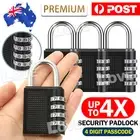Combination-Lock 4 Digit Outdoor Waterproof Padlock,Gate,Locker,Hasp Number Lock