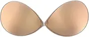 [Generic] Underwear Silicone Gathering Bra Paste Bra Women Traceless One Strap Sports Bras for Women (KH-A, One Size) Khaki