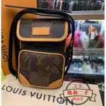 現貨+免運 二手正品 LOUIS VUITTON 路易威登 LV N40357 NANO AMAZONE信差袋 相機包