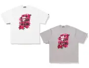 * A BATHING APE Men's BAPE x ASSC ANTI SOCIAL SOCIAL CLUB TEE #1 1K73109901