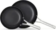 ® Hard-Anodized Nonstick 8" and 10" Frying Pan Set