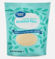 Great Value Superfine Blanched Almond Flour, 2 lb