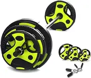 20kg Aerobic Pump Set, Colored Aerobic Barbell Sets,Standard Adjustable Barbell Weights Set for Home Gym,Exercise,Bodybuilding, Weightlifting, Sports Fitness,Strength Training Equipment