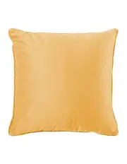 [Cadence & Co.] Bronte Velvet Cushion 45x45cm in Apricot Fuzz Yellow