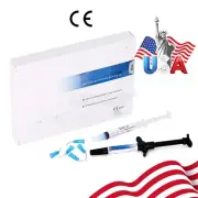 Dental Orthodontic Brackets Braces Light Cure Bonding Adhesive Kit Blue