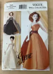 Vogue Craft Gene Doll CIRCA 1950 PATTERN ONLY 741 - Uncut - New