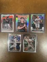 Orioles Rookie Lot (5)w/ Refractors Henderson Westburg Holliday Cowser Rutschman