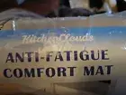 KitchenClouds Kitchen Mat Cushioned Anti Fatigue 17.3"x28" - 0.47 inch, Grey