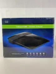 Cisco Linksys E1200 Wireless Router WiFi 4 Ethernet Ports NEW