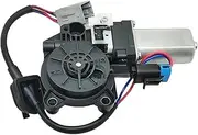 Compatible for Land Rover Freelander 2 Car Electric Window Lifter Motor Power Windows Motor Regulator Left/Right(Rear Left)