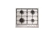 Euro Cooktop Gas 600mm Stainless Steel ECT600GS
