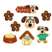 Woof Woof Dog Theme Embellishments - Craft Scrap Sew - Shelly's Buttons