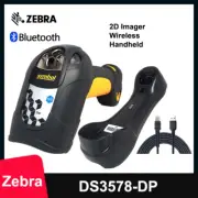 Symbol DS3578-DP Rugged 2D Handheld Cordless Bluetooh Barcode Scanner w/ Cradle