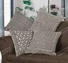 4 Set Printed Cotton Vintage Kilim Pillow 18"x18" Decorative Throw Pillow Cover