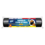 Bin Liner Garbage Bag 140L 100cm x 140cm - 10pk - Black
