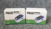 (2) Pack Fingertip lk87 Pulse Oximeter