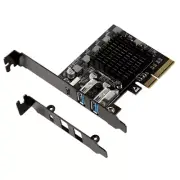 PCIe3.0X4 Camera Acquisition Card for Industrial Use Multiple USB PCIe Expansion