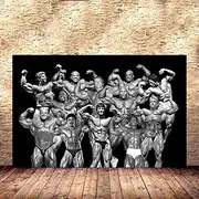Dorian Yates Poster Muscle Man Bodybuilding Poster Workout Poster Home Gym Decor Exercise Motivational Quote Art Prints Inspirational Wall Art Gym Poster 0315302