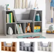 HOMCOM Toy Chest Kids Cabinet Storage Organizer for Toys Clothes Books