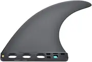 9 inch Fin Replacement, Quick Release Longboard Center Inflatable Paddle Board Fin, No Tool Installation, for Surfing, Surfboard, Stand up Paddle Board, Longboard
