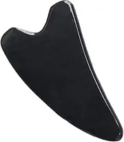 SAFIGLE Natural Horn Scraping Massage Board for Multi Functional Gua Tool for Face Neck Back Massage Easy to Hold Skin Friendly for Spa Care