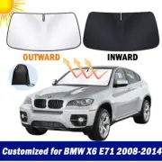 New Thick Foldable Windshield Sun Shade for BMW X6 E71 2008-2014 Sun Visor (for: BMW)