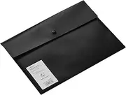 Daseeme B5 Size Envelope Folder PP Plastic Storage Pouch Holder Paper Document File Folder Organizer Bag with Snap Button Closure for School Office Travel Home